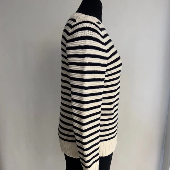 TALBOTS Knit Stripes Sweater NWT - Picture 4 of 8